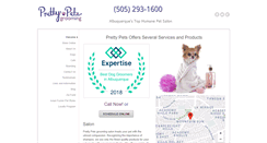 Desktop Screenshot of prettypetsnm.com